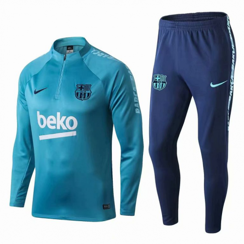 2019-2020 Barcelona Blue Training Sweat Shirt Suits with Pants and Beko 2019/20